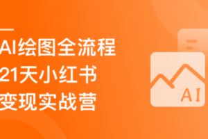 AI+DeepSeek绘画实战营，小红书商业变现全流程（完结）