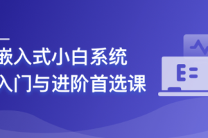 嵌入式小白系统入门与进阶首选课（嵌入式C）（完结）