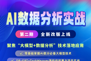 AI数据分析实战【2025】二期 菜菜