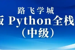 路飞学城 Python全栈工程师2025（中级）V3.0版