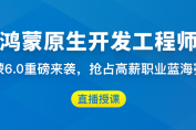 鸿蒙原生开发工程师（已完结，视频+课件代码）