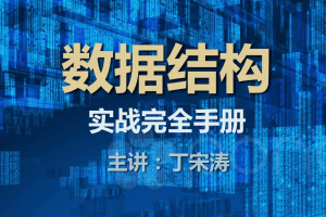 数据结构实战完全手册视频课程
